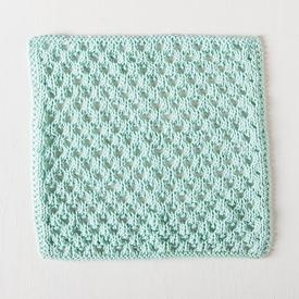 Honeycomb Dishcloth - knitting pattern