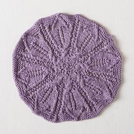 Liriactis Facecloth - knitting pattern