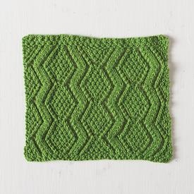 Neeli Facecloth - knitting pattern