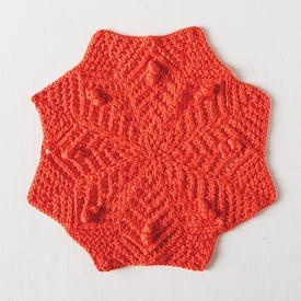 Neoscona Facecloth - knitting pattern