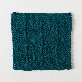 Sea Swells Dishcloth - Premium Knitting patterns & Supplies | KnitPicks