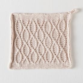 Ceramic Dishcloth - knitting pattern