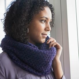 Wonderfluff Cowl - knitting pattern