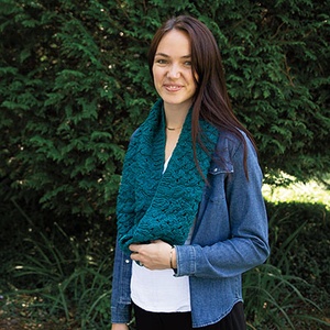 Roslyn Infinity Cowl - knitting pattern