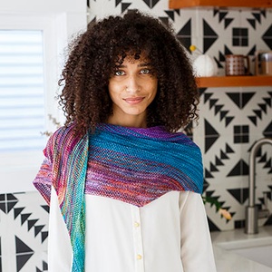 Color Shifting Shawl