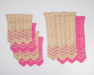 Chevron Dishtowel & Dishcloth - knitting pattern