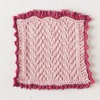 Pastel Lace Washcloth