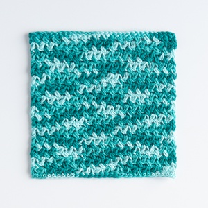 Confused Textures Dishcloth