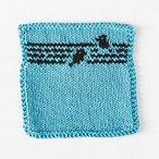 Bird on a Wire Dishcloth