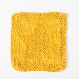 Star Baby Cloth Free Knitting Pattern