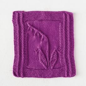 Bird on a Wire Knit Dishcloth [FREE Knitting Pattern]