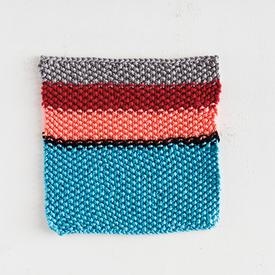 Modernist Dishcloth - knitting pattern