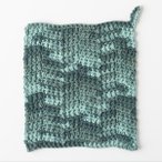 Crochet Chevron Dishcloth