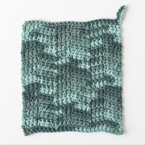 Crochet Chevron Dishcloth
