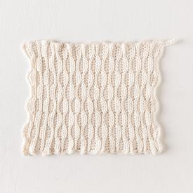 Textured Comb Crochet Dishcloth