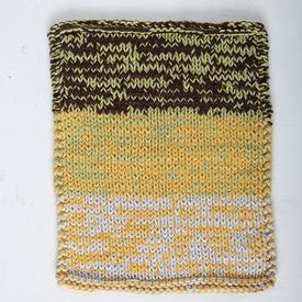 Marled Colorshift Dishcloth - knitting pattern