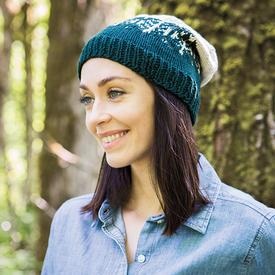 Sometimes Leaves Don't Fall Hat - knitting pattern
