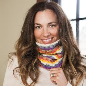 Time Traveler Cowl - knitting pattern