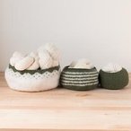 Felted bowls