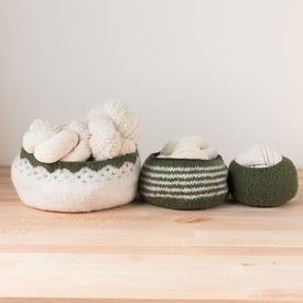 Felted Bowls - knitting pattern