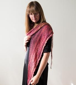 Diffusion Shawl - knitting pattern