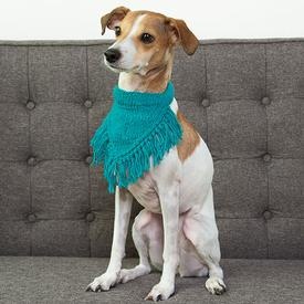 Boho Pet Bandana - knitting pattern