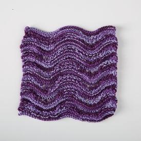 Lacy Waves Dishcloth