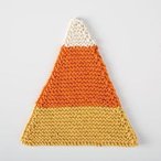 Candy Corn Dishcloth