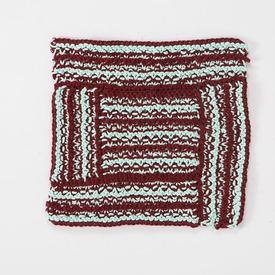 Log Cabin Texturama Dishcloth