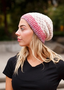 Waves of Color Hat - knitting pattern