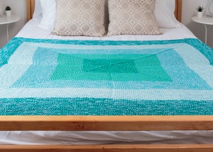 Sunset Blanket - knitting pattern
