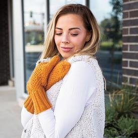 Beehive Mittens - knitting pattern