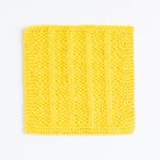 Seed Stitch Check Dishcloth