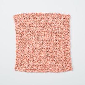 Garter Lace Dishcloth - knitting pattern