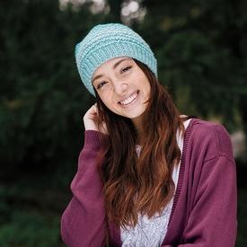 Wave Pool Beanie - knitting pattern