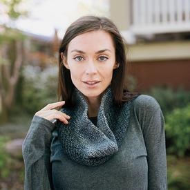 Sideways Cowl - knitting pattern