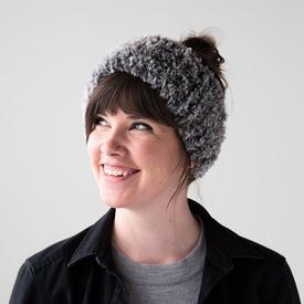 Snow Day Headband - knitting pattern