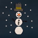 Snowman Door Hanger