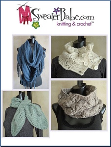 5 Best Selling Scarf & Cowl Knitting Patterns eBook