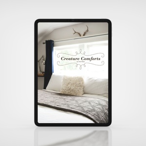 Creature Comforts Collection eBook: Handmade Knits for the Home