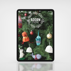 Adorn Pattern Collection eBook: Knit Holiday Ornaments
