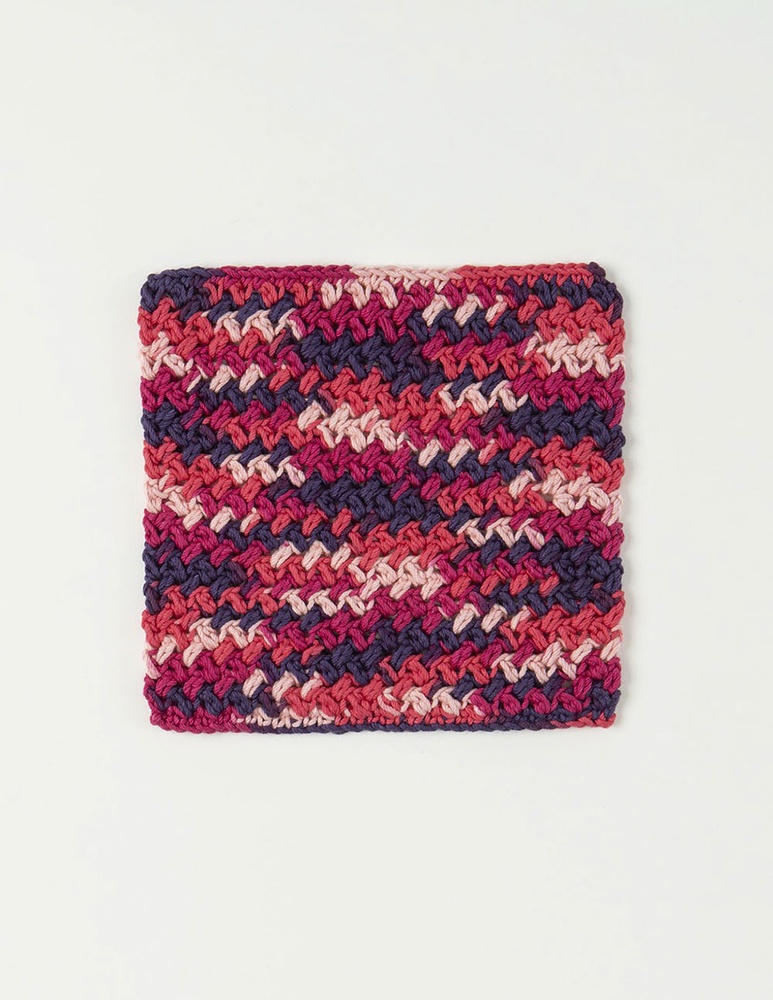 Red Heart Chevron Dishcloth Pattern