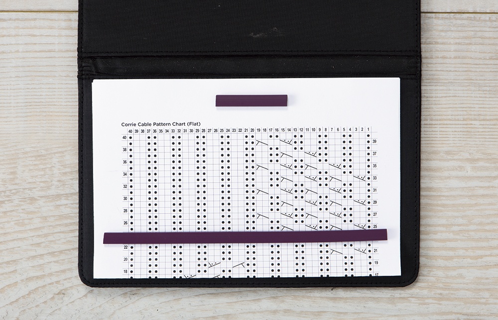 Knitting deals chart holder