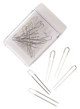 Steel T-pins 2 Inch, 1-1/ 2 Inch for Blocking Knitting 150 Pieces