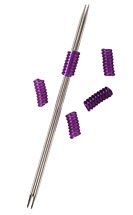 Knitting Needle Coil Wraps