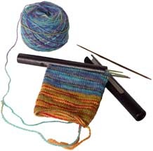 Sock Knitting Needle Holders