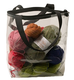 Image of Clear Zippered Project Bags