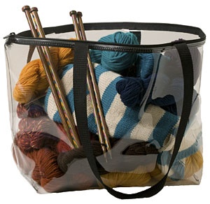 Zippered knitting project online bags