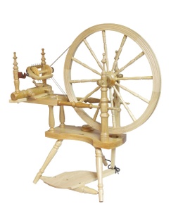 Polonaise Spinning Wheel - Clear Finish