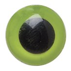 Safety Eyes - Round Pupil 12mm -Green (4 Pair)